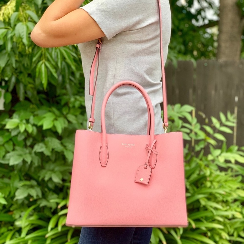 💕 KATE SPADE Eva Breezy Leather Satchel Crossbody - Picture 7 of 8